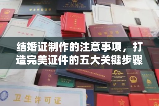阳明结婚证制作的注意事项，打造完美证件的五大关键步骤